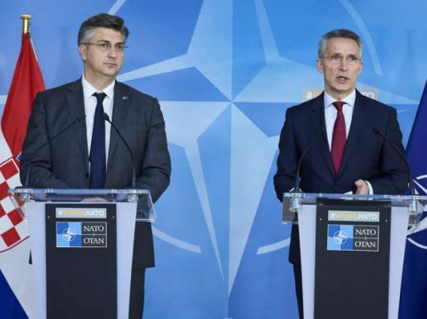 Sekretari i NATO-s flet me kryeministrin kroat për rrëzimin e dronit sovjetik