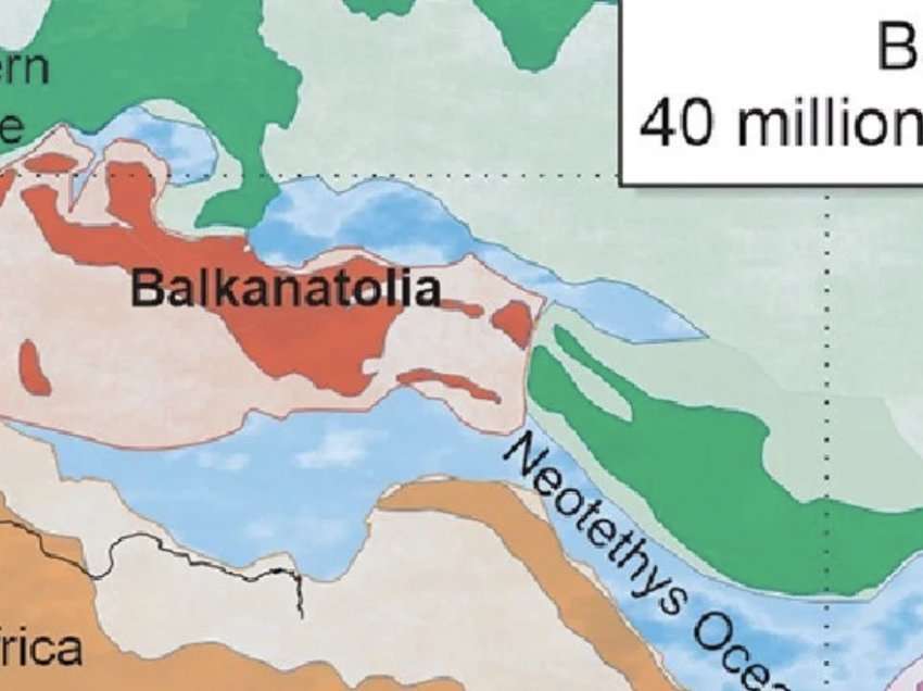 A e dini se: 40 milionë vite më parë, Ballkani ka qenë një kontinent më vete