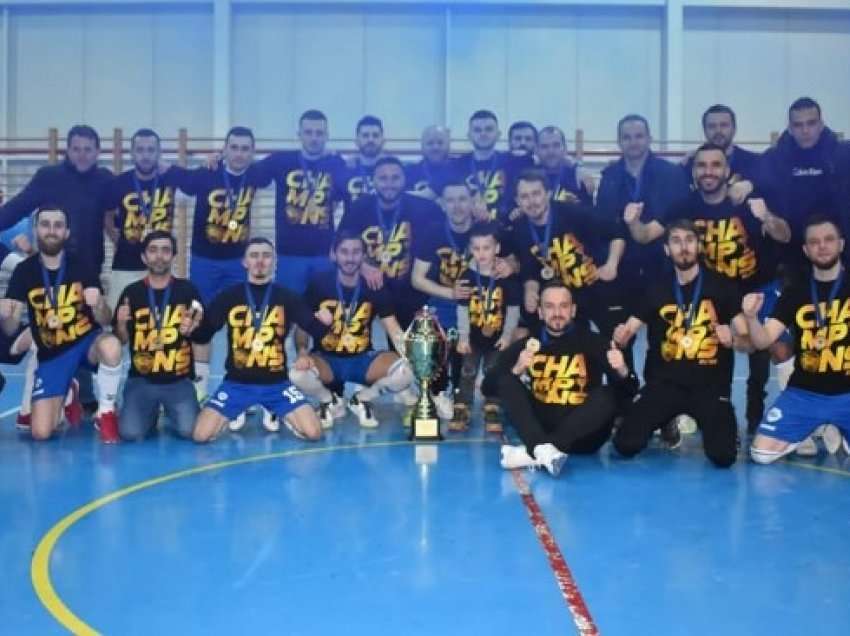Futsal Shkupi, kampion i Maqedonisë së Veriut