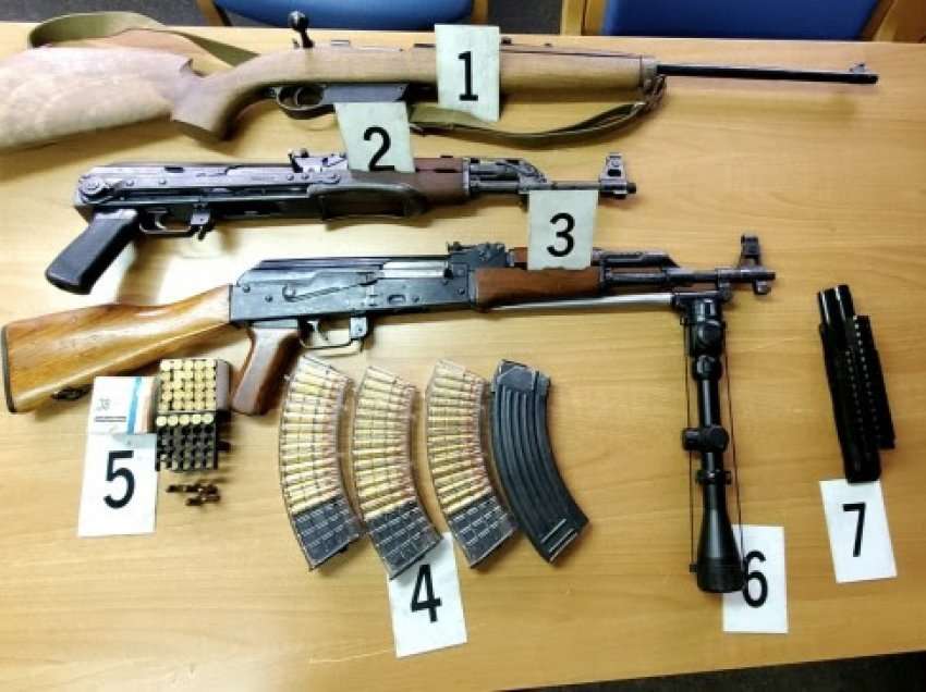 ​Arrestohet një person në Shtërpcë, konfiskohen disa armë zjarri