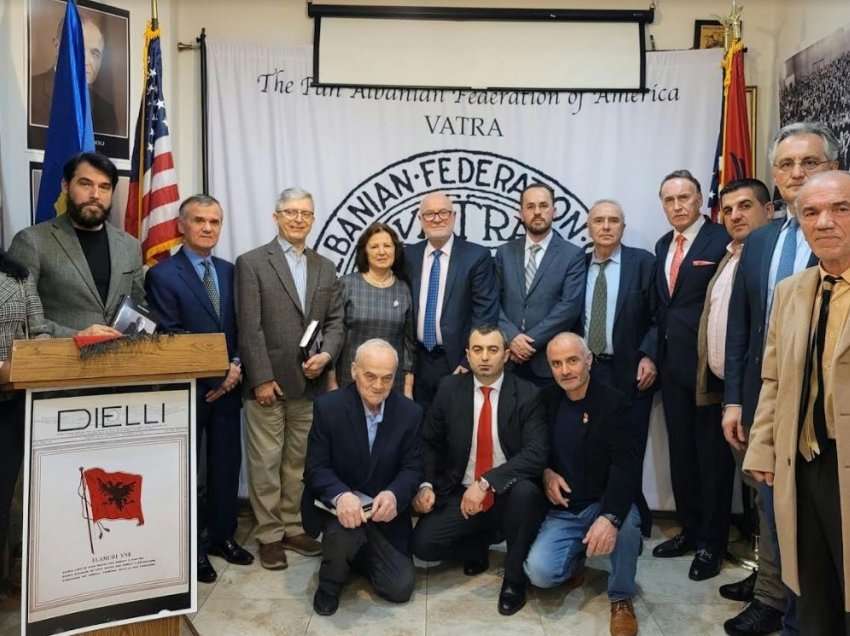 Ministri Çupi vizitoi Vatrën, dhe, u takua me disa përfaqësues të diasporës shqiptare në New York