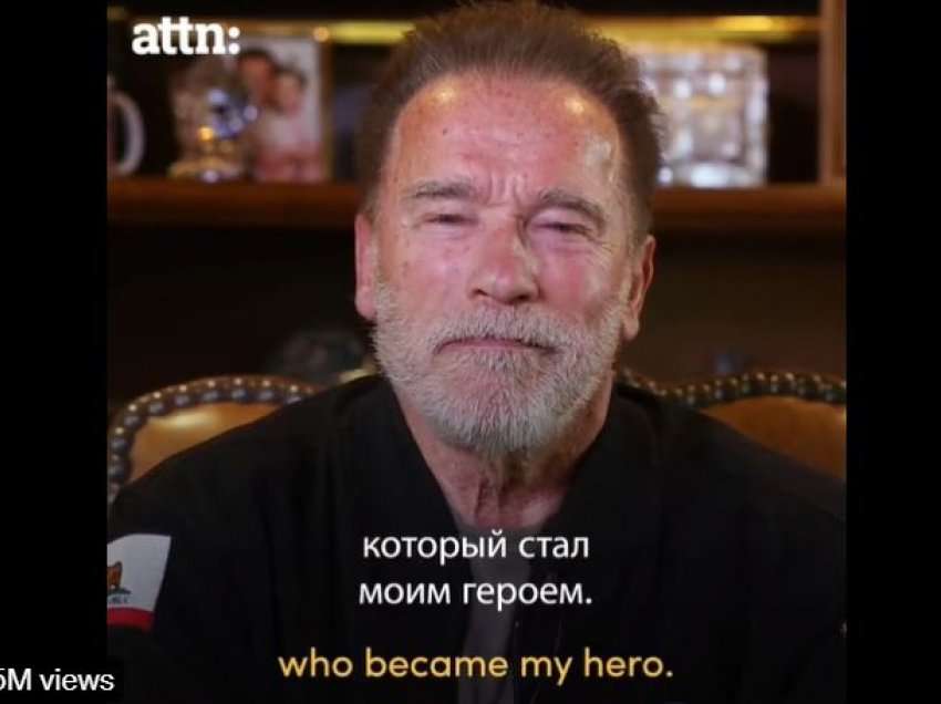 Schwarzenegger u thotë rusëve se Kremlini po i gënjen