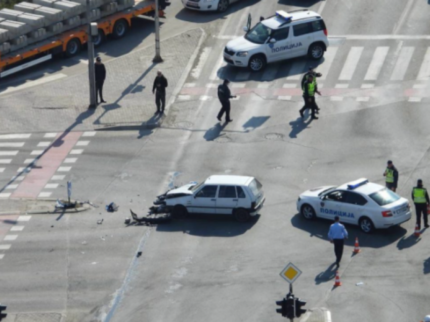 Aksident në Aerodrom të Shkupit, lëndohen tre persona