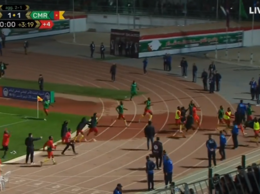 Goli në minutën e 124 sjell çmendurinë e Kamerunit