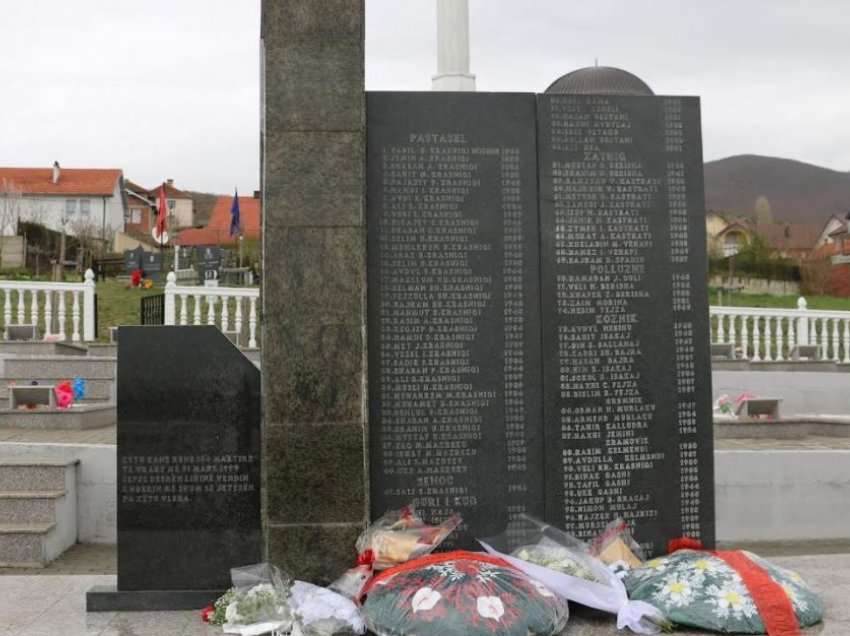 Konjufca përkujtoi masakrën në Pastasel të Rahovecit