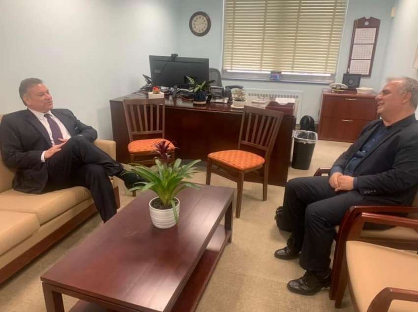 Në Departamentin e Shtetit, Haxhi Dauti u takua me Zëvendës Ndihmës Sekretarin e Shtetit, Gabriel Escobar