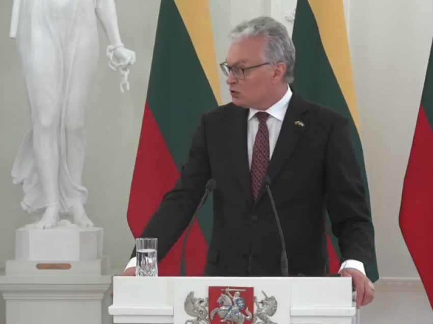 Presidenti i Lituanisë: Mbështesim plotësisht pavarësinë e Kosovës dhe aspiratat euroatlantike