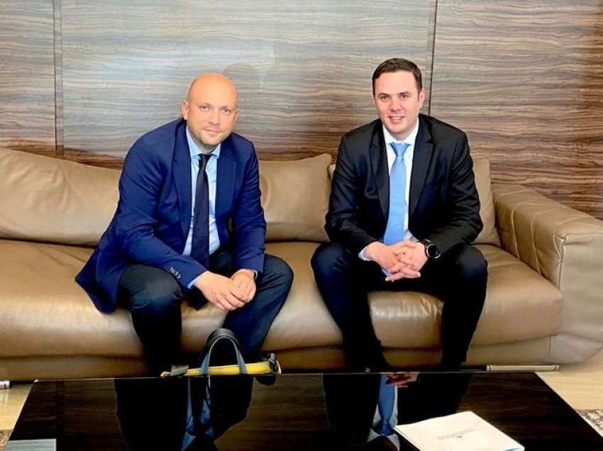 Abdixhiku takon Emisarin gjerman Sarrazin: LDK është e përkushtuar për partneritin Kosovë-Gjermani