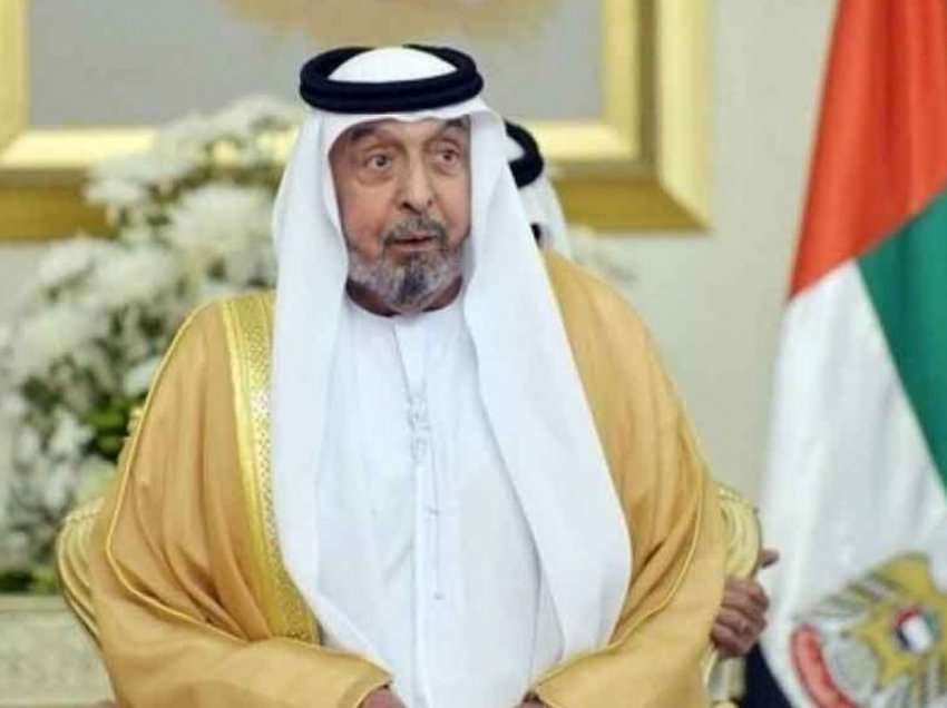 Ndarja nga jeta e presidentit të Emirateve të Bashkuara Arabe, Meta mesazh ngushëllimi