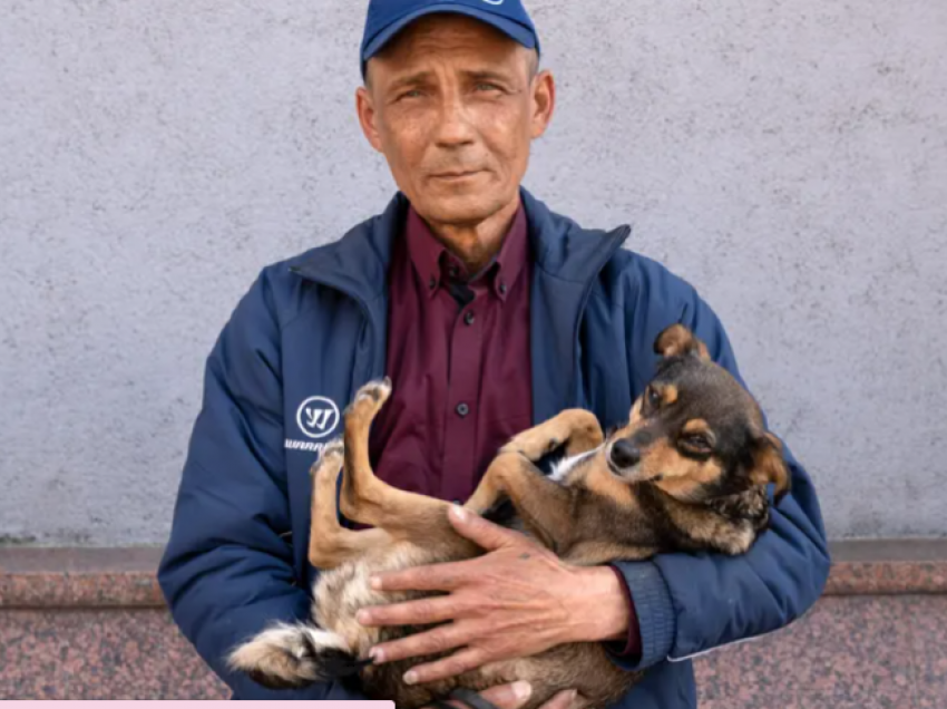 61 vjeçari ukrainas që eci 225 km në këmbë nga Mariupol në Zaporizhzhia