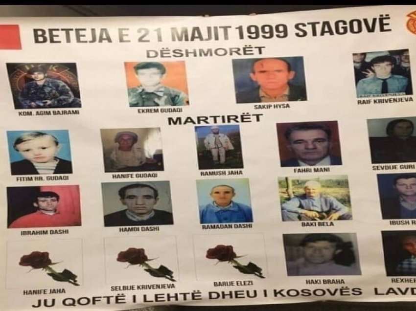 23 vjet nga masakra e Stagovës së Kaçanikut