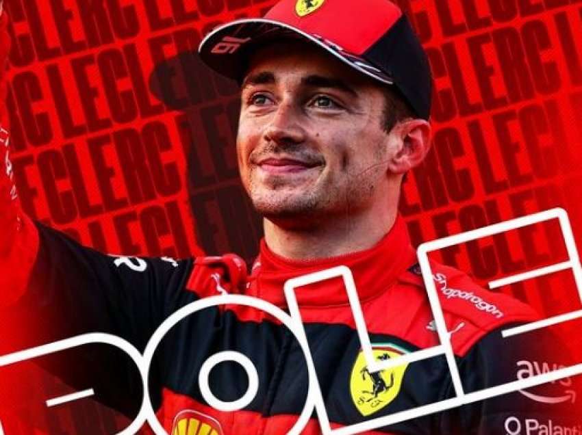 Leclerc me Ferrari siguroi “pole position”  
