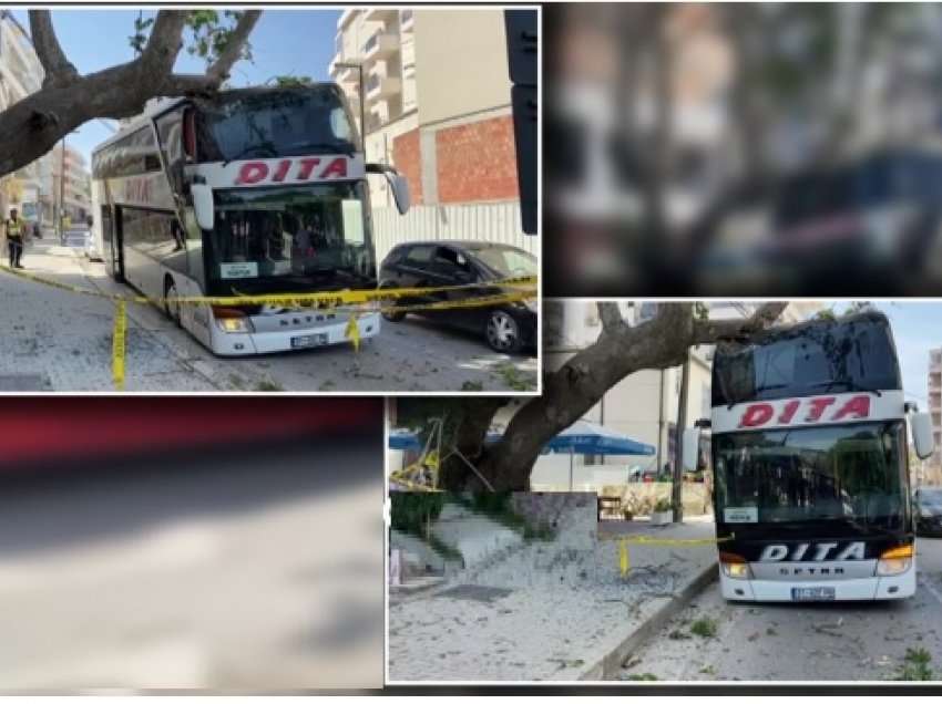 Autobusi nga Kosova me 80 turistë përplaset në Vlorë