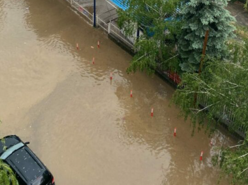 Përmbytje nga reshjet e mëdha të shiut në Tetovë