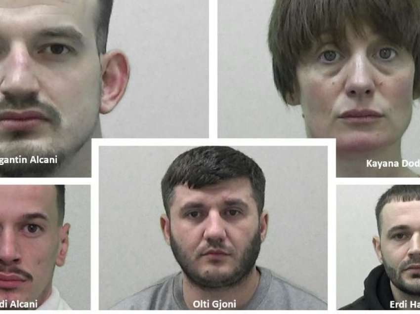 Dy vëllezërit shqiptarë “kapot” e rrjetit të drogës në Angli, arrestohen edhe 3 bashkëpunëtorët