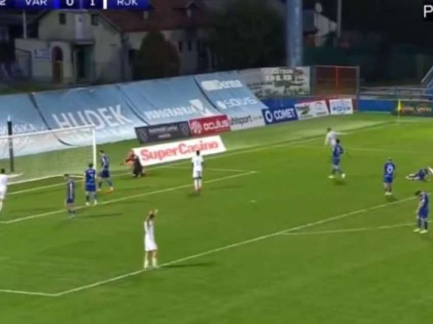 Mesfushori shqiptar shënon gol fantastik në fitoren e ekipit të tij në Kroaci