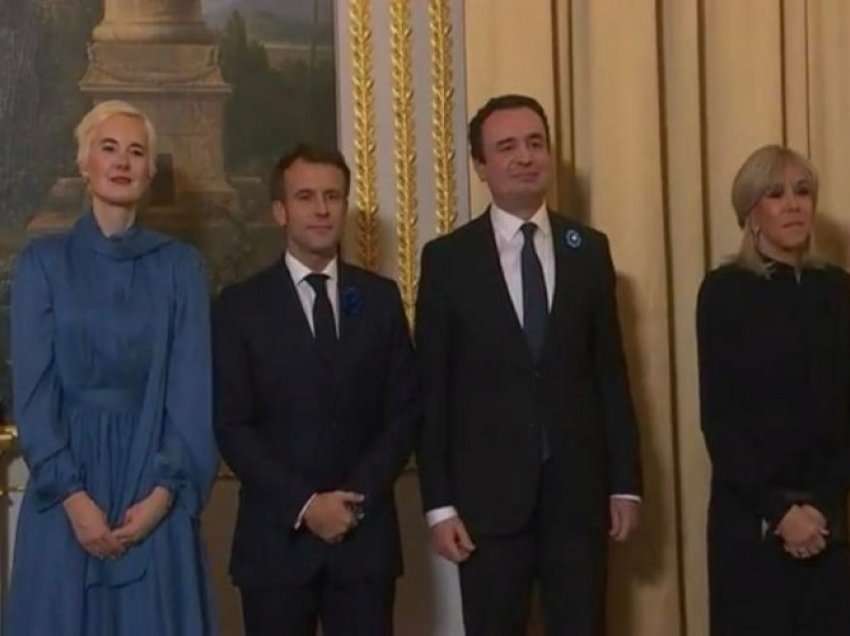 Kryeministri Kurti në Elysee, darkë me presidentin Macron