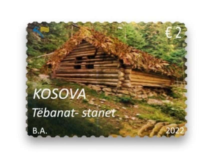 Lëshohen pullat postare “Tëbanat (stanet) tradicionale të bjeshkëve të Kosovës’’