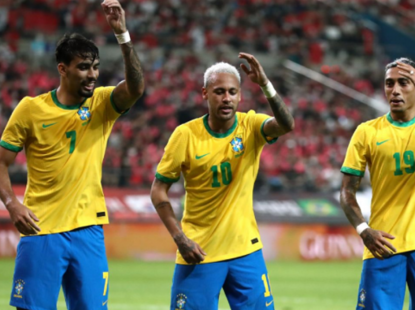 Brazili është gati për të vallëzuar pas golave të shënuar në Kupën e Botës