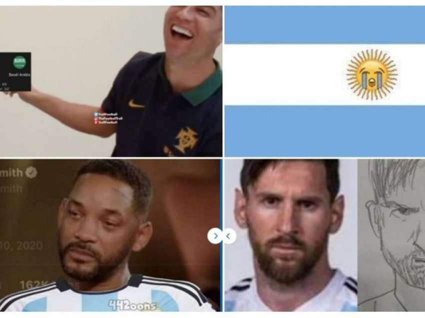 Humbja e Argjentinës bën që rrjeti të shpërthejë me tallje