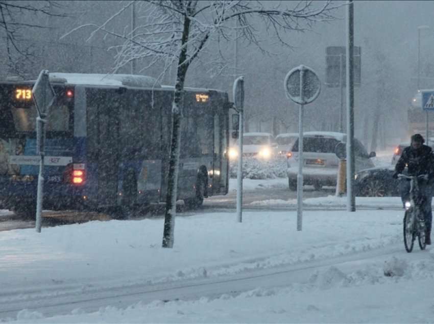 Tollovi në transportin publik suedez, shkak bora