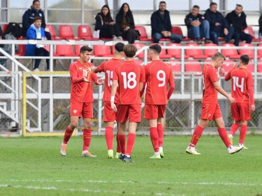 Maqedonia U19 festoi ndaj San Marinos, Nazifi shënoi gol