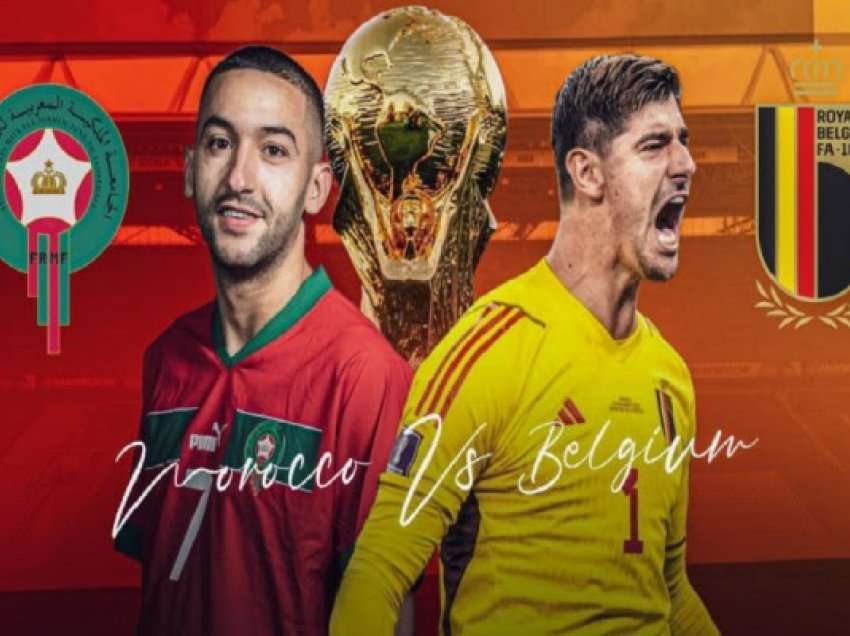 ​Me fitore ndaj Marokut Belgjika kërkon kualifikimin tutje në Botëror, formacionet zyrtare