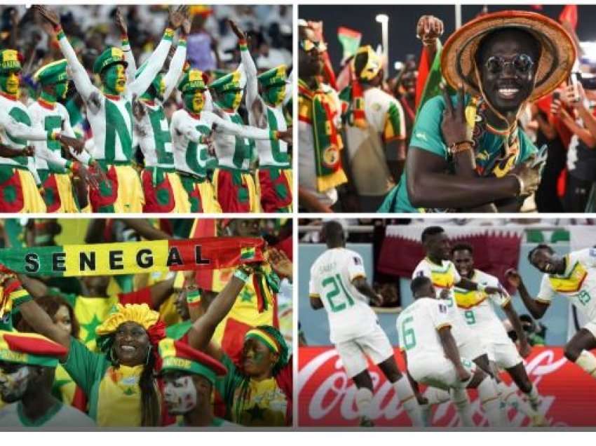 Tifozët senegalezë nuk i druhen Anglisë