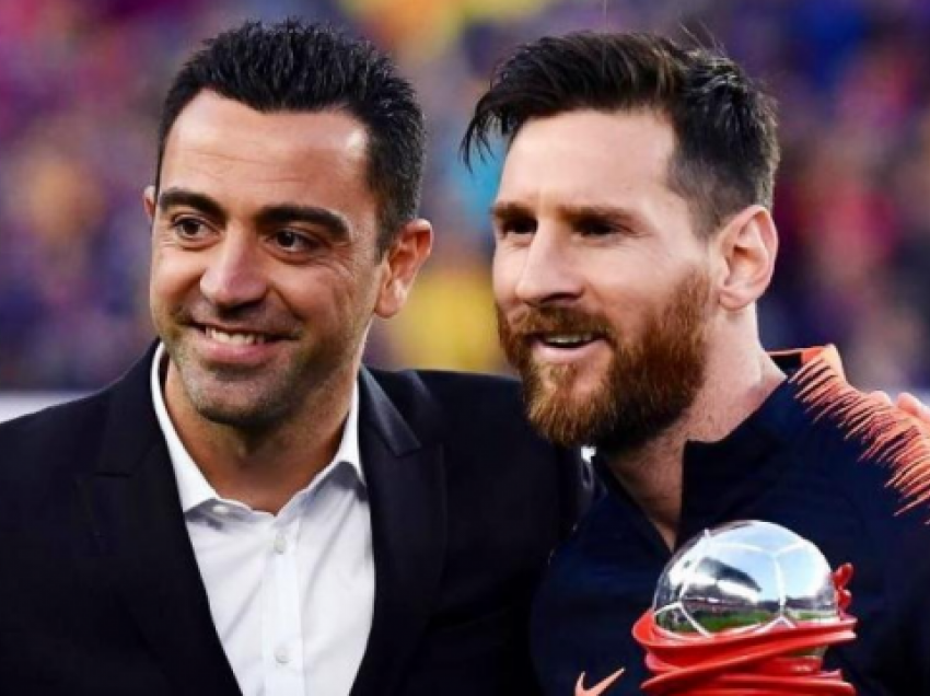 Xavi flet rreth mundësisë së rikthimit të Messit te Barcelona