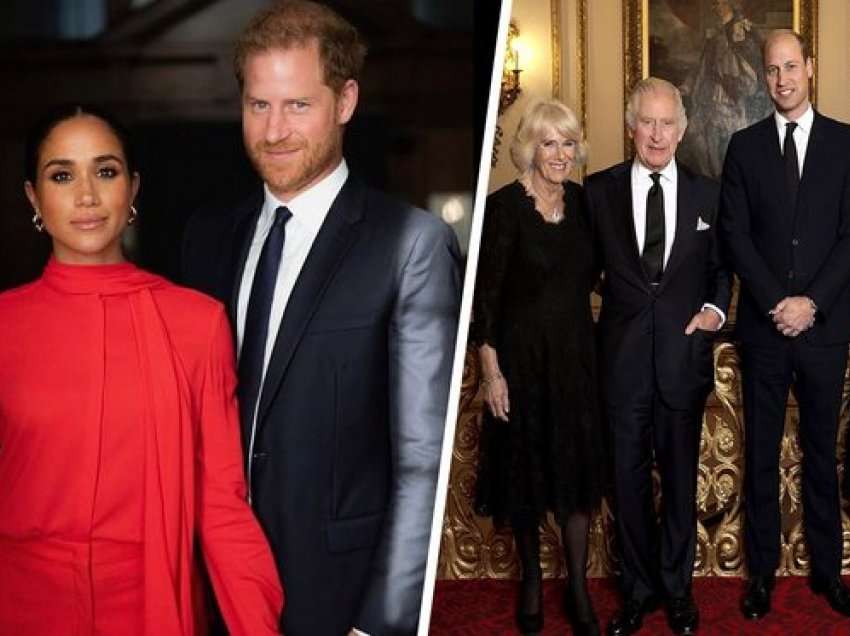 I përjashtuan nga portreti familjar, Princ Harry dhe Meghan Markle i përgjigjen familjes mbretërore