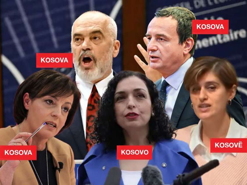Albin, Edi, Donika, hiqjani edhe Vjosës “komplekset”- quhet Kosovë, Kosova - JO “Kosovo” siç e quajnë armiqtë