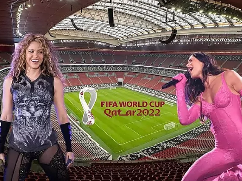 Dua Lipa dhe Shakira, kandidatet për të hapur ceremoninë e Kupës së Botës në Katar