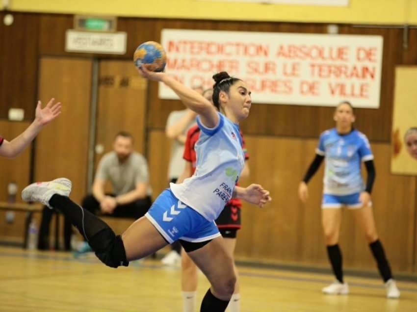 Suzana Ujkiq shënon 5 gola për fitoren e ekipit Yutz në Francë