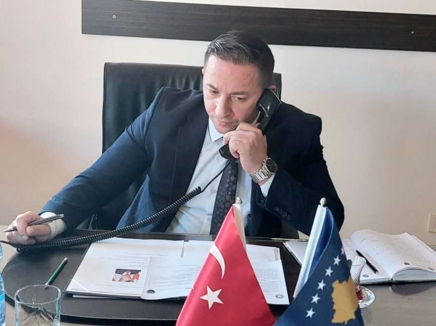 Ministri Mehaj telefonon homologun turk, flasin për siguri