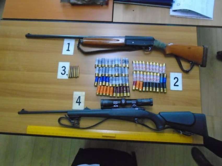 ​Ndalohet një person për gjueti të paligjshme në Prizren, sekuestrohen edhe disa armë
