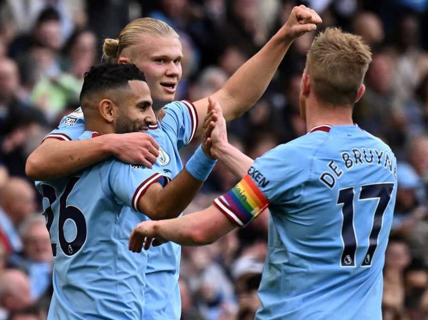 Manchester City fiton, Haaland kryeson listën e shënuesve