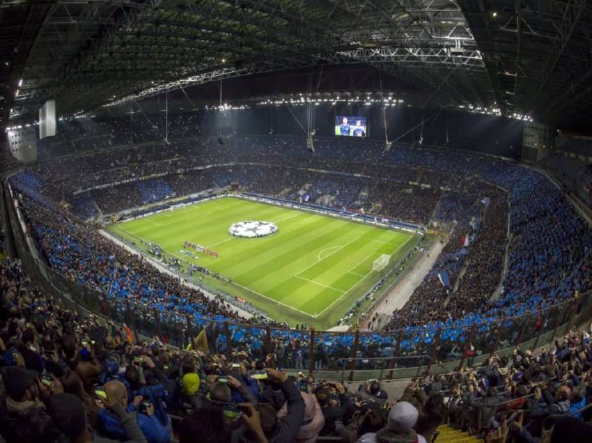 Tifozët e Interit befasojnë sërish, “San Siro” plot për “finalen” e Champions-it ndaj Victoria Plzen