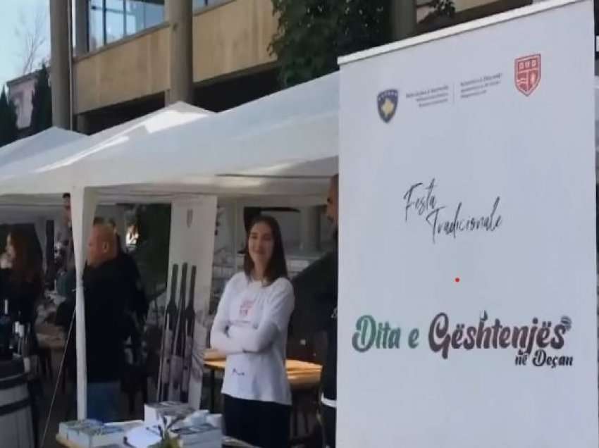  Fermerët e Deçanit promovuan produktet e tyre në Ditën e Gështenjës