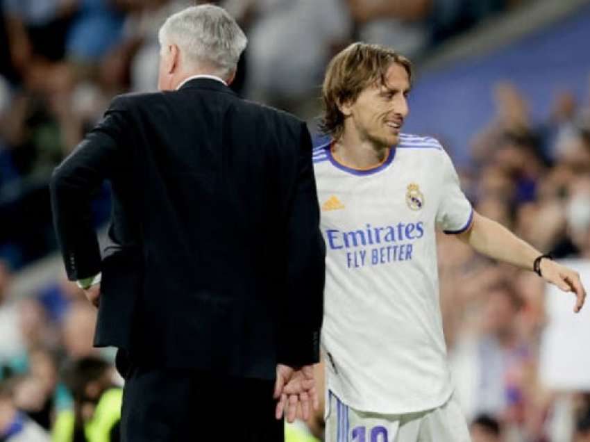 ​Ancelotti largon Modriçin nga lista e të ftuarve për ndeshjen me Leipizgun