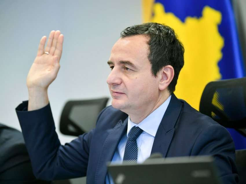 ​Kurti: WJP e ka renditur Kosovën të parën në Ballkanin Perëndimor për sundimin e ligjit