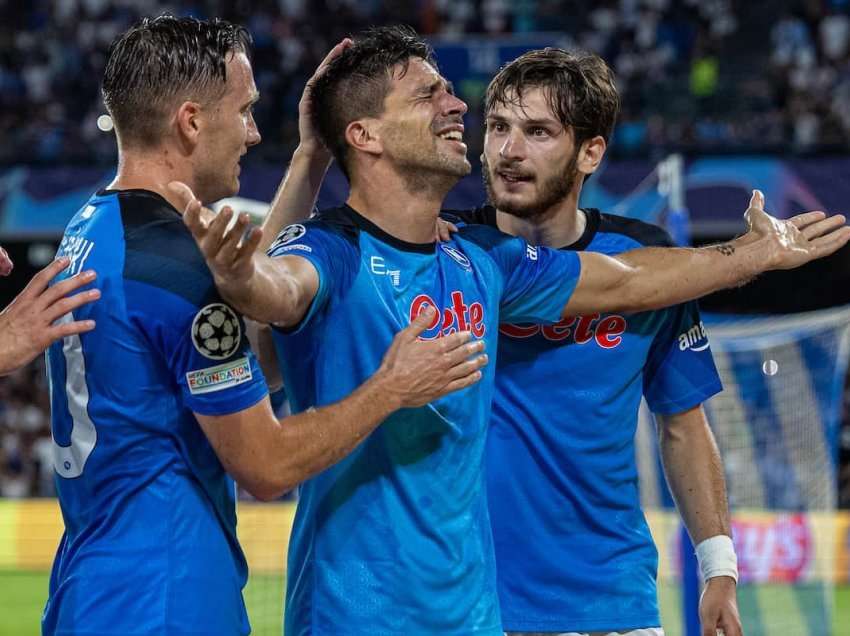 Napoli është skuadra e tretë italiane që arrin të fitojë 5 ndeshjet e para