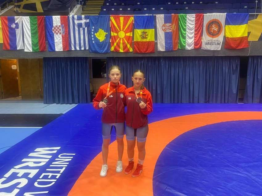 Elsa Nikoci dhe Lonisa Reka, fitojnë medalje të argjendta