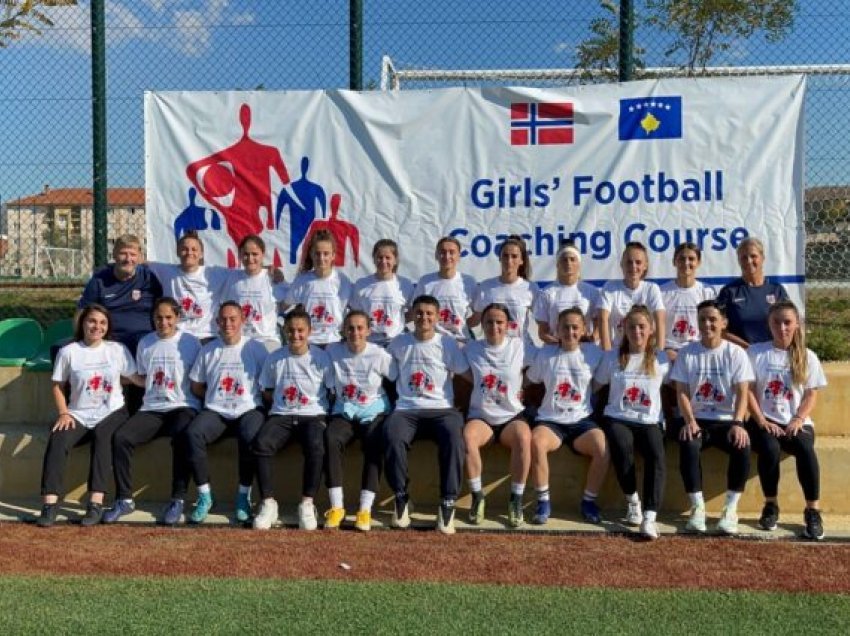 Përmbyllet me sukses projekti “Girls’ Football Coaching Course”