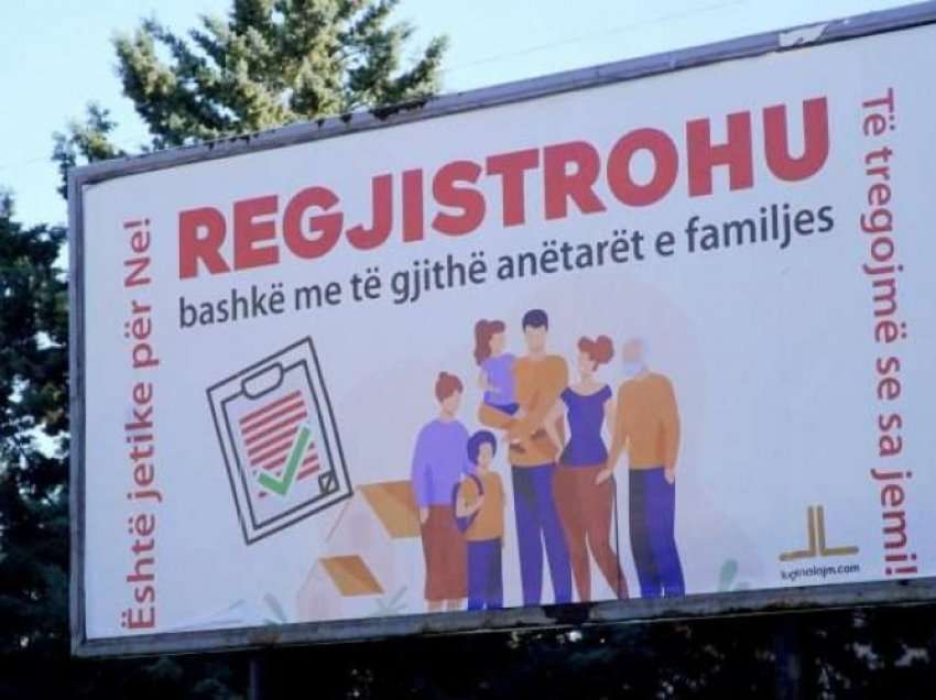 Regjistrimi përfundon të hënën, në Luginë mbi 100 mijë shqiptarë
