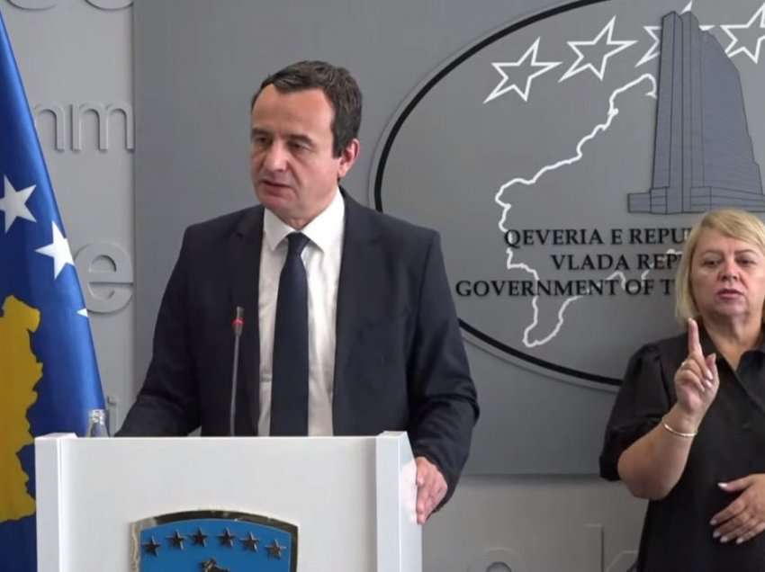 Kurti flet për vizitën e kryeministres serbe: Pres që të mos jep deklarata përçarëse si Petkoviq