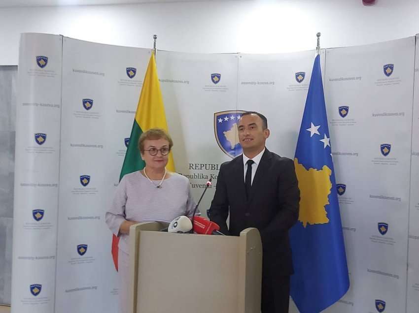Deputetja nga Lituania: Do ta mbështesim Kosovën për anëtarësim në KE, zbatoni reformat