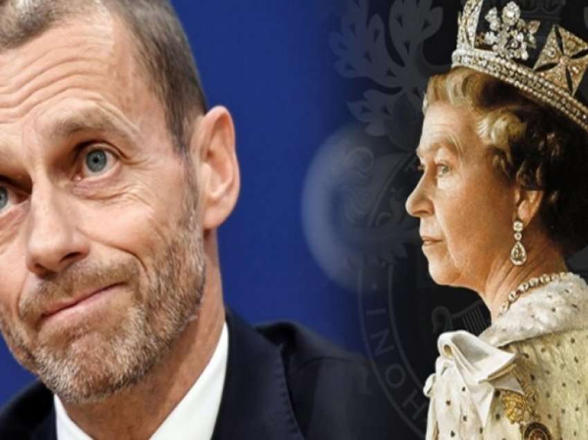 Presidenti i UEFA-s: Jemi të pikëlluar për humbjen e Elizabeth II