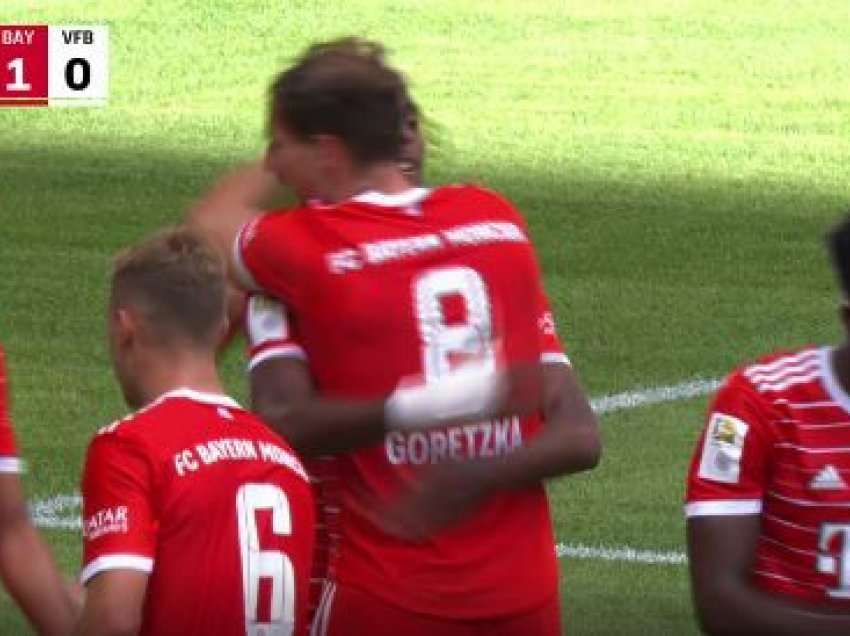 Talenti 17-vjeçar i Bayernit gjen golin e parë në Bundesligë