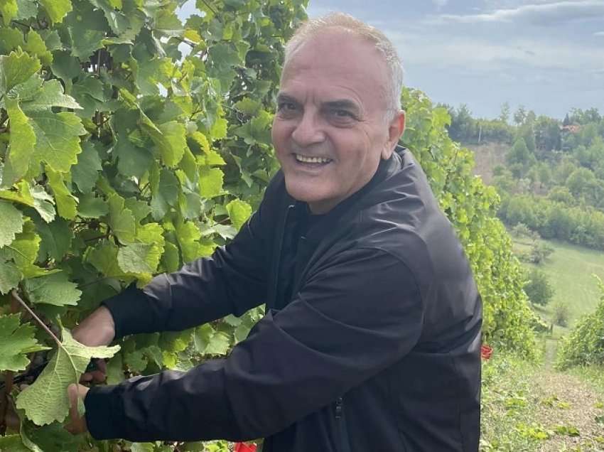 Ambasadori Berishaj vjel rrush e pi verë me presidentin kroat
