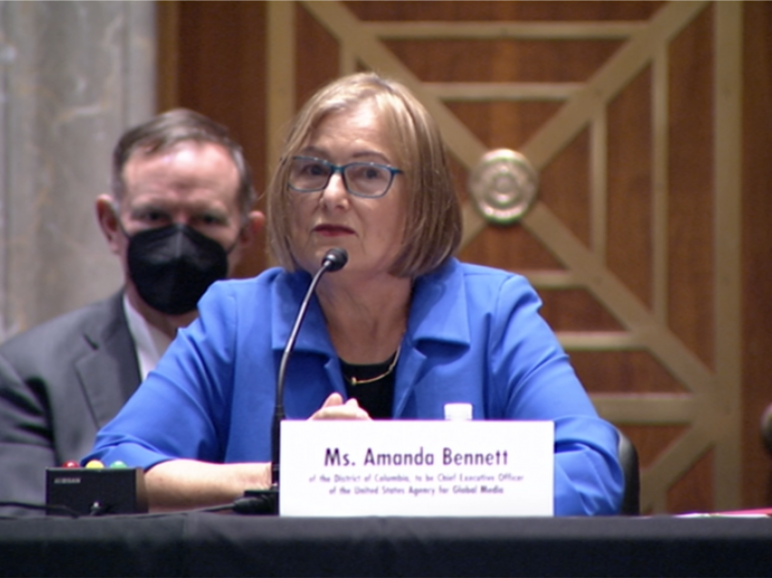 SHBA, Senati konfirmon ish-drejtoren e Zërit të Amerikës Amanda Bennett, për të kryesuar USAGM-në